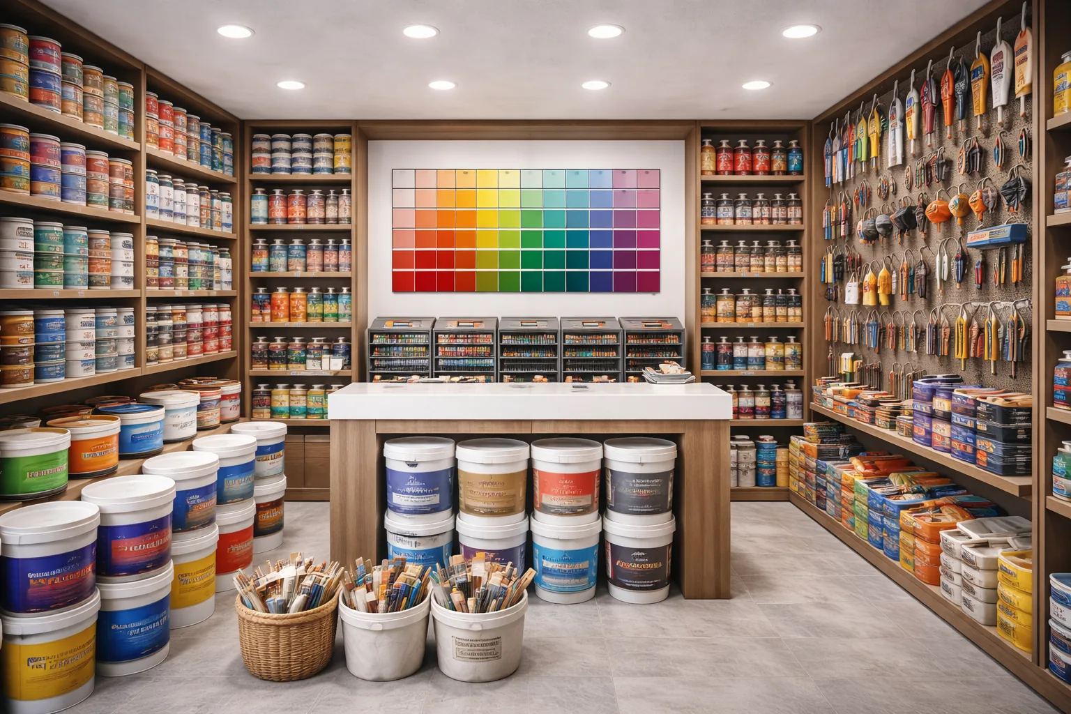 Indian urban hardware and industrial tools shop